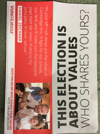 Thumbnail of leaflet from Daniel Zeichner