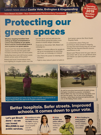 Thumbnail of leaflet from Robert Alden