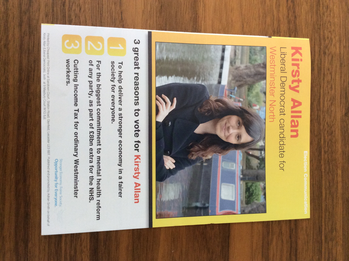 Thumbnail of leaflet from Kirsty Roberta Allan