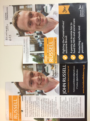 Thumbnail of leaflet from John Russell