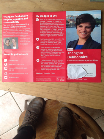 Thumbnail of leaflet from Thangam Debbonaire