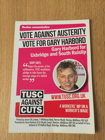 Thumbnail of leaflet from Gary Lee Harbord
