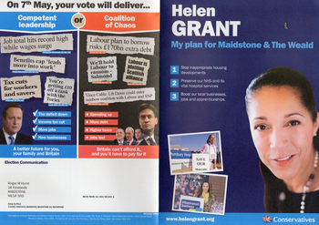 Thumbnail of leaflet from Helen Grant