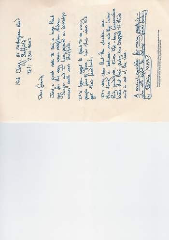 Thumbnail of leaflet from Nick Clegg