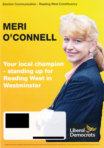 Thumbnail of leaflet from Meri O'Connell