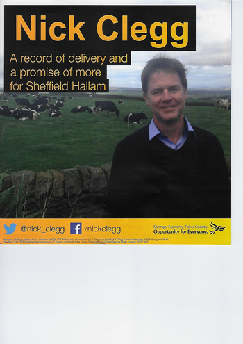 Thumbnail of leaflet from Nick Clegg