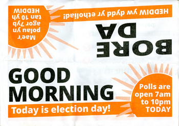 Thumbnail of leaflet from Pete Roberts