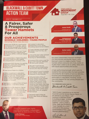 Thumbnail of leaflet from Oli Rahman
