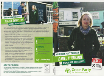 Thumbnail of leaflet from Isabel Jane Thurston