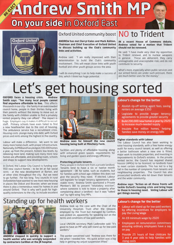 Thumbnail of leaflet from Andrew Smith