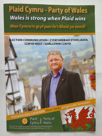 Thumbnail of leaflet from Marc Jones