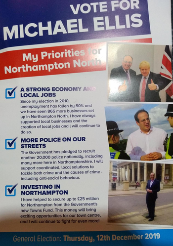 Thumbnail of leaflet from Michael Ellis