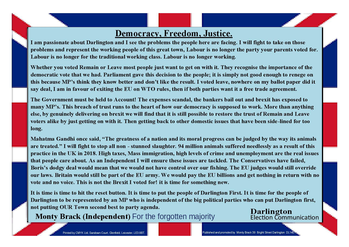 Thumbnail of leaflet from Monty Brack