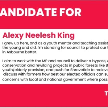 Thumbnail of leaflet - Labour and Co-operative Party leaflet
