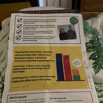 Thumbnail of leaflet - Labour Party leaflet