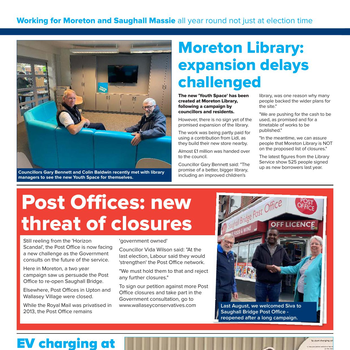 Thumbnail of leaflet - Conservative and Unionist Party leaflet
