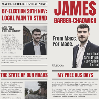 Thumbnail of leaflet - Labour Party leaflet