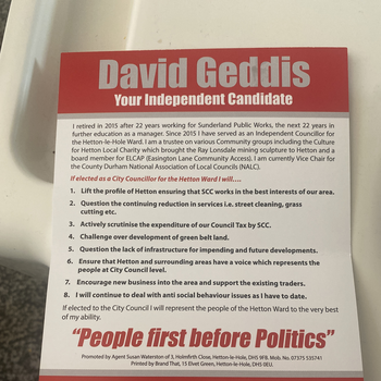 Thumbnail of leaflet - Independent leaflet