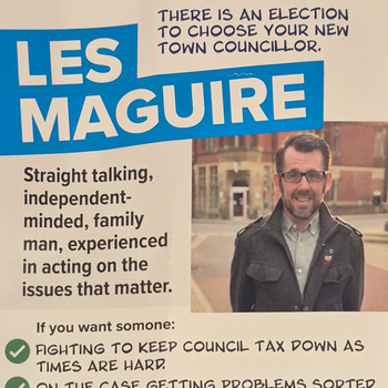 Thumbnail of leaflet - Conservative and Unionist Party leaflet