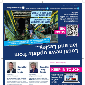 Thumbnail of leaflet - Conservative and Unionist Party leaflet