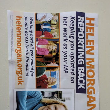 Thumbnail of leaflet - Liberal Democrats leaflet
