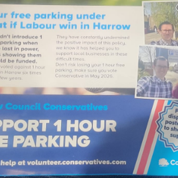 Thumbnail of leaflet - Conservative and Unionist Party leaflet