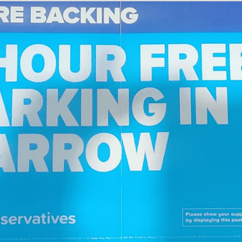 Thumbnail of leaflet - Conservative and Unionist Party leaflet