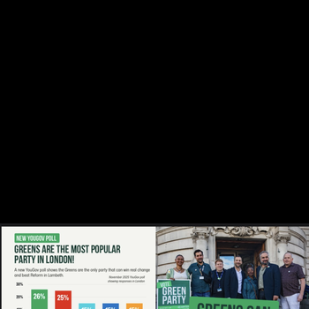 Thumbnail of leaflet - Green Party leaflet