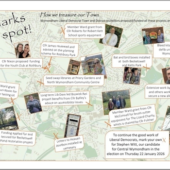 Thumbnail of leaflet - Liberal Democrats leaflet