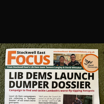Thumbnail of leaflet - Liberal Democrats leaflet