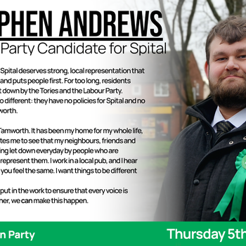 Thumbnail of leaflet - Green Party leaflet