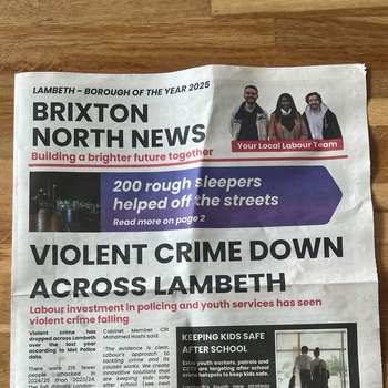 Thumbnail of leaflet - Labour Party leaflet