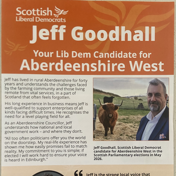 Thumbnail of leaflet - Liberal Democrats leaflet