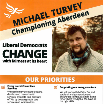 Thumbnail of leaflet - Liberal Democrats leaflet