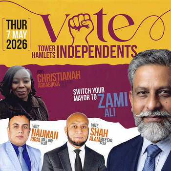 Thumbnail of leaflet - Tower Hamlets Independents leaflet