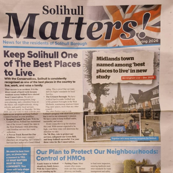 Thumbnail of leaflet - Conservative and Unionist Party leaflet