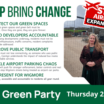 Thumbnail of leaflet - Green Party leaflet