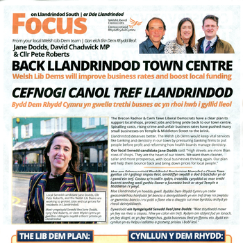 Thumbnail of leaflet - Liberal Democrats leaflet