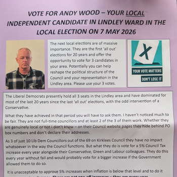 Thumbnail of leaflet - Independent leaflet