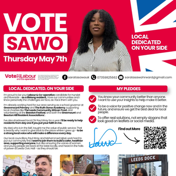 Thumbnail of leaflet - Labour Party leaflet