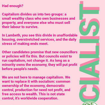 Thumbnail of leaflet - The Socialist Party of Great Britain leaflet