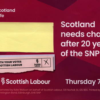 Thumbnail of leaflet - Labour Party leaflet