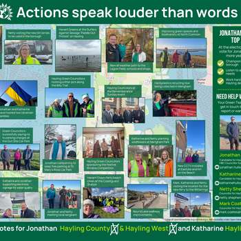 Thumbnail of leaflet - Green Party leaflet