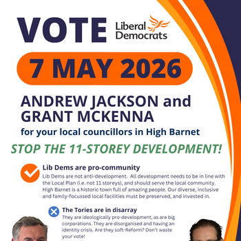 Thumbnail of leaflet - Liberal Democrats leaflet