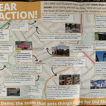 Thumbnail of leaflet - Liberal Democrats leaflet