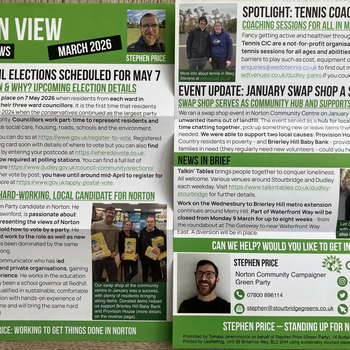 Thumbnail of leaflet - Green Party leaflet