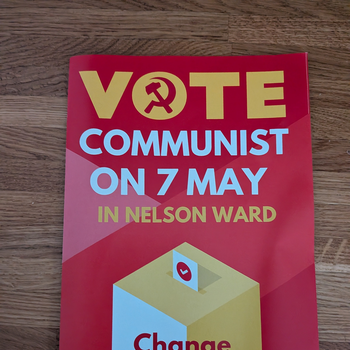 Thumbnail of leaflet - Communist Party of Britain leaflet
