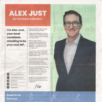 Thumbnail of leaflet - Labour Party leaflet