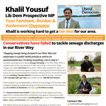 Thumbnail of leaflet - Liberal Democrats leaflet