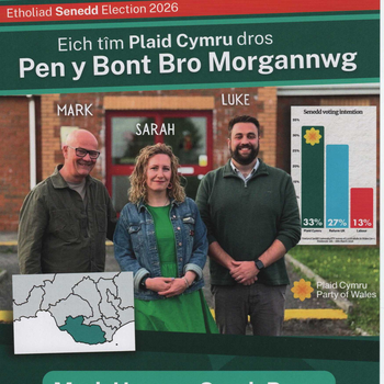 Thumbnail of leaflet - Plaid Cymru - The Party of Wales leaflet